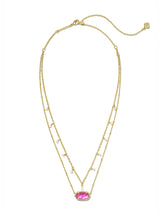 Kendra Scott Elisa Pearl Multi Strand Necklace - Gold Azalea Illusion