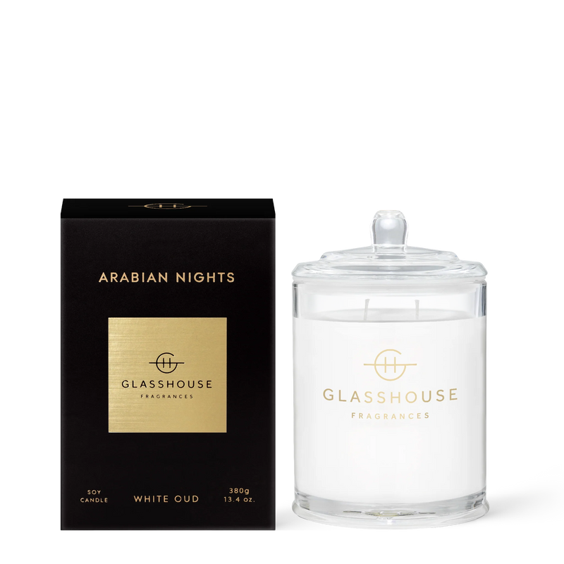 Glasshouse Fragrances 13.4 oz Candle - Arabian Nights