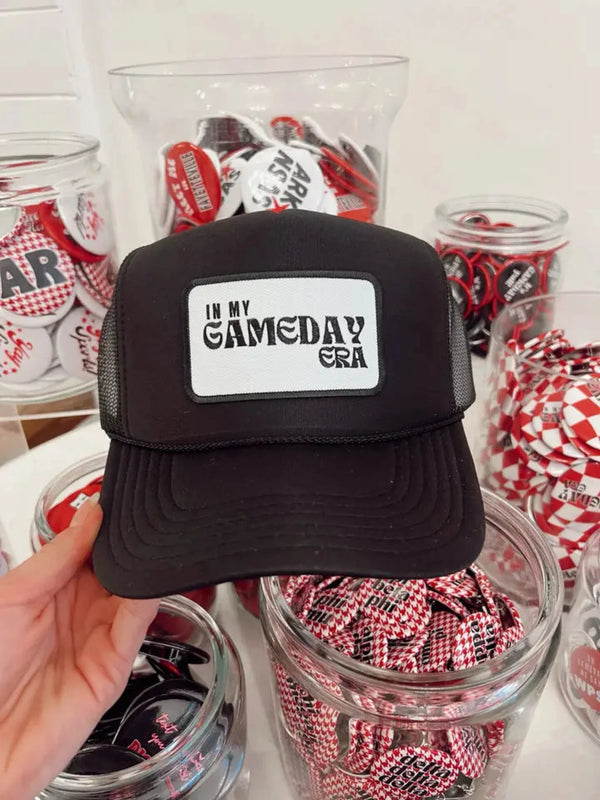 In My Gameday Era Trucker Hat - Black