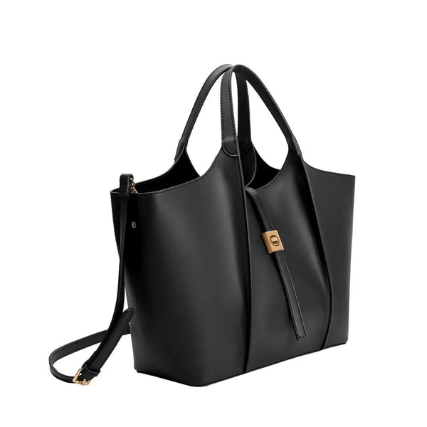 Melie Bianco Malia Recycled Shoulder Bag - Black