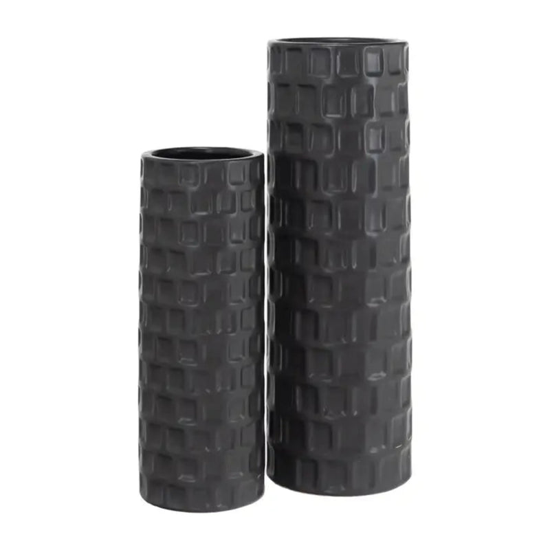 Nora Vases Set of 2 - Black