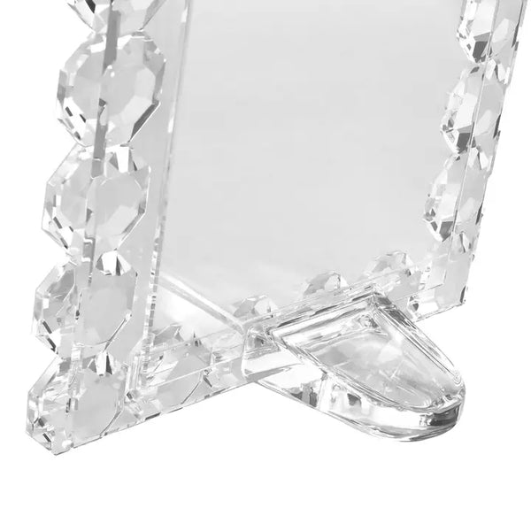 Octagon Crystal Picture Frame