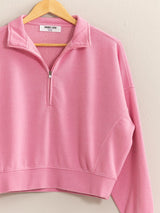 Elevated Ease Sweatsuit Set - Rose Pink