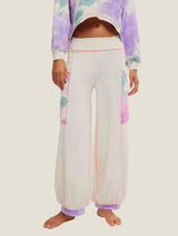 Free People Summer Loving Jogger - Ivory Combo