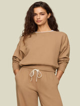 Z Supply Clubhouse Sweatshirt - Light Toffee