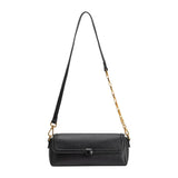 Melie Bianco Fancy Leather Shoulder Bag - Black