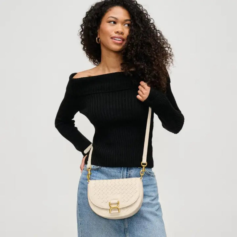 Alise Crossbody Purse - Oatmilk