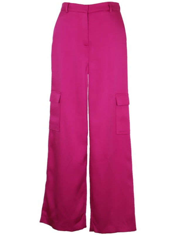 Lucy Paris Atsuko Cargo Pant - Fuschia