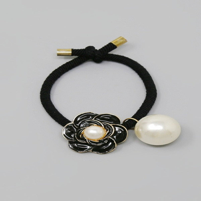 The Small Coco Hair Tie - Black