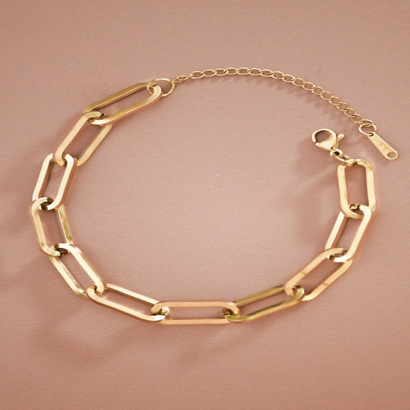 Luna Chain Link Bracelet - Gold