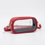 Stadium Clear Oval Crossbody Bags