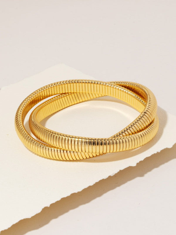 Elastic Double Bangles