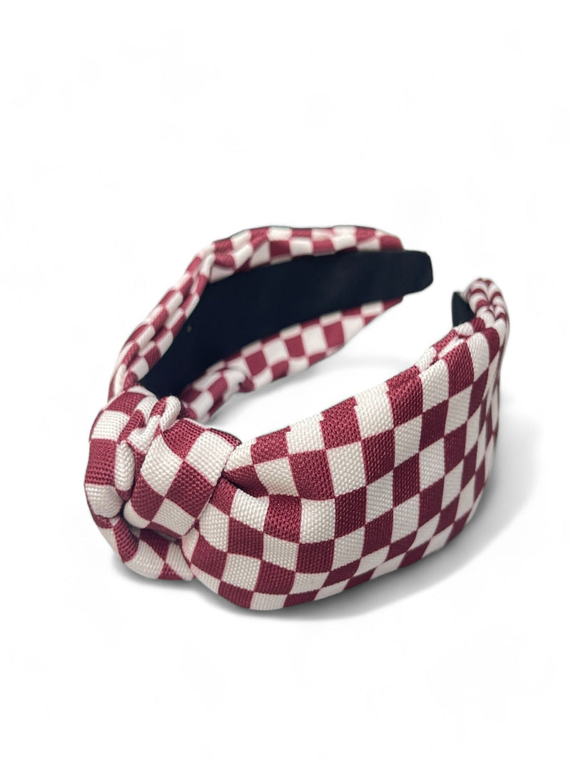 Game Day Checkered Headbands