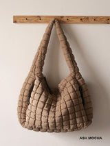 Oversized Quilted Bag