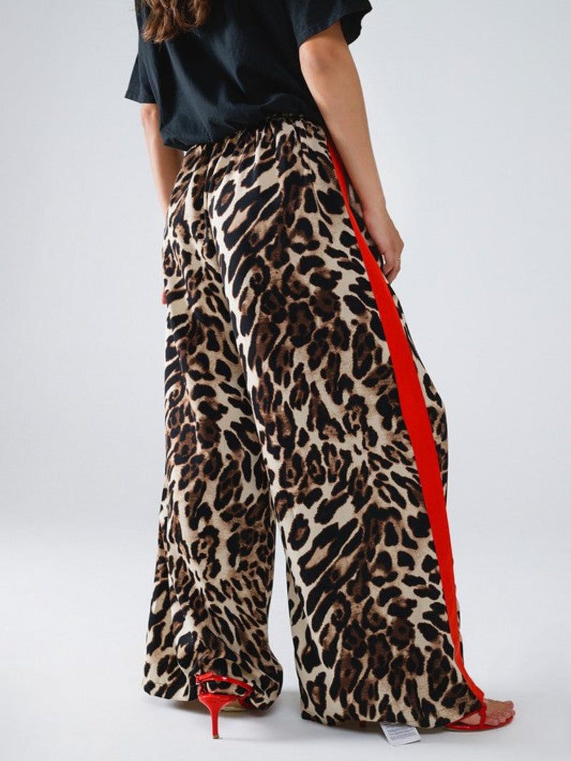 Wild For Red Pants - Leopard