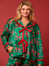 Dreaming Of Christmas PJ Set - Green/Red