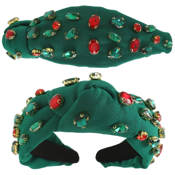 Festive Holiday Jewel Headbands