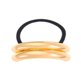 Girly Girl Metal Hair Tie - Gold