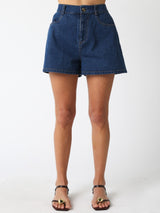 The Aster Shorts - Denim