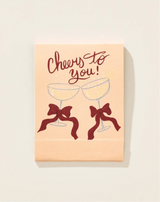 Cheers To You Matchbook Card