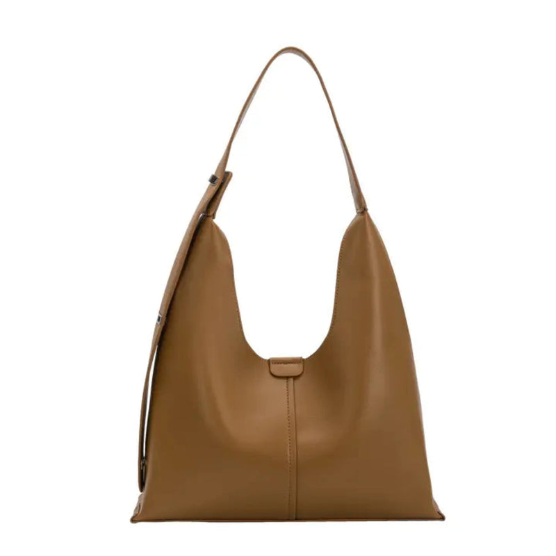 Melie Bianco Carmen Recycled Vegan Shoulder Bag - Tan