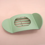 Jumbo Lay Flat Oval Hair Claw Clip