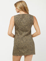 Leopard Lane Mini Dress - Leopard