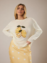 Lemonade Lane Sweater - Cream