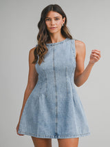 Denim In Dior Dress - Light Denim