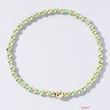 Boho Colorful Ball Beaded Bracelets