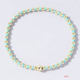 Boho Colorful Ball Beaded Bracelets