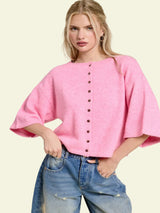 The Ellie Cardigan - Pink