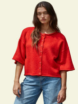 Kelsey Cardigan - Red