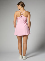 Love Language Athletic Dress - Baby Pink