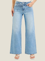 Route To Summer High Rise Jeans - Light Denim