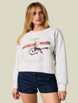 Nashville Nights Sweatshirt - Melange