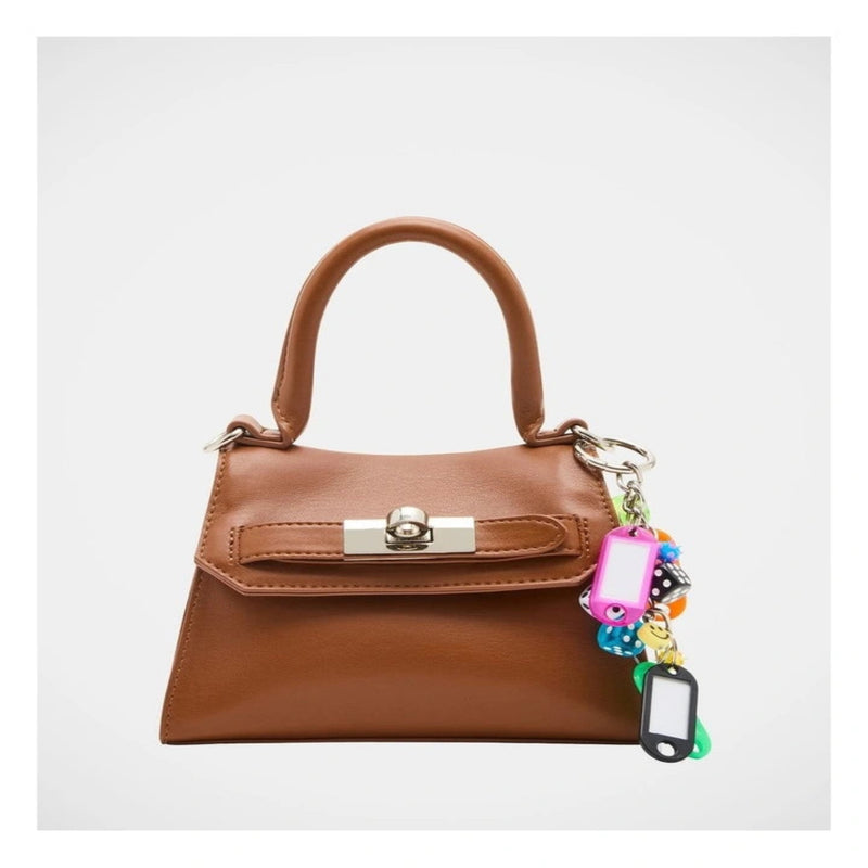 Steve Madden Deedee Top Handle Bag - Toffee