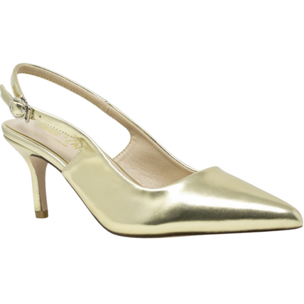 Desiree Slingback Heel - Gold