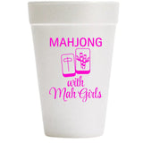 Mahjong with Mah Girls Cups