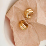 Emma Double C-Hoop Earring