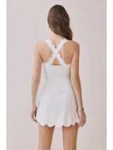 So It Goes Dress - White