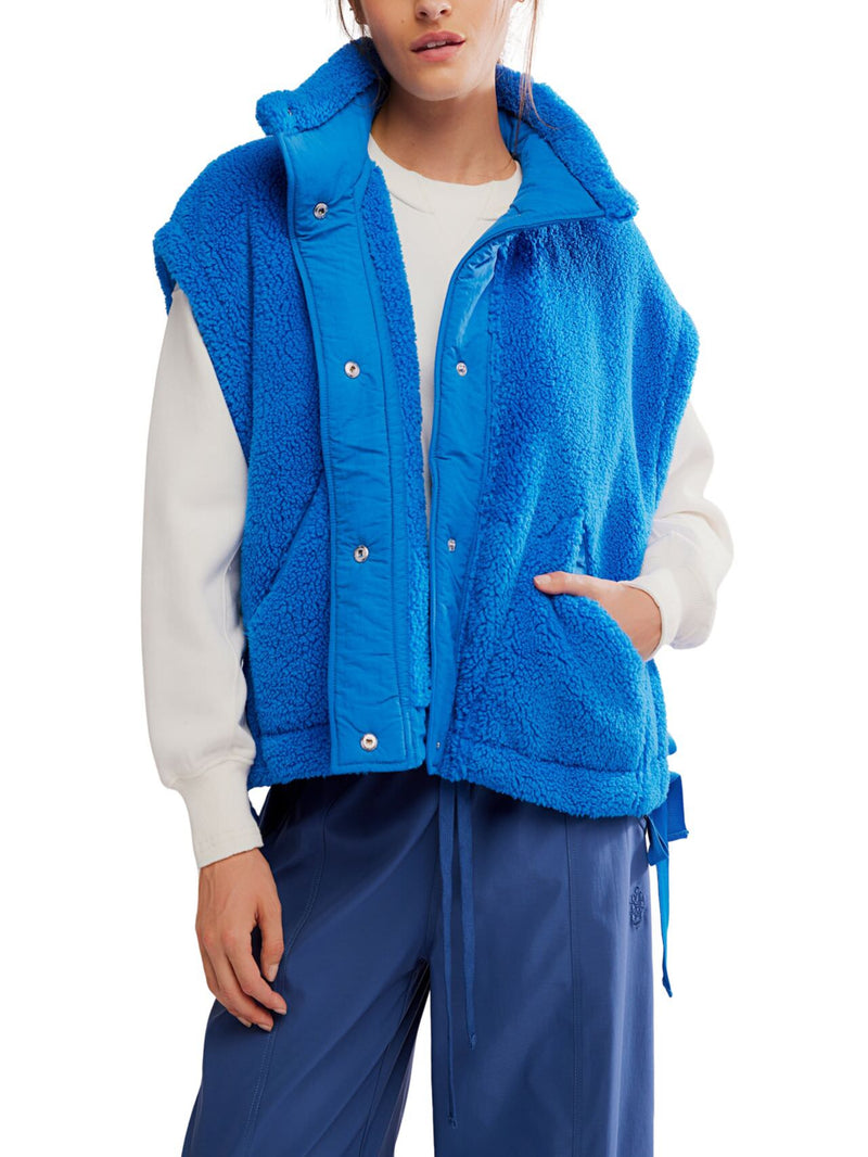 FP Movement Scout It Out Fleece Vest - Light Cobalt