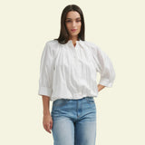 The Millie Blouse - Ivory