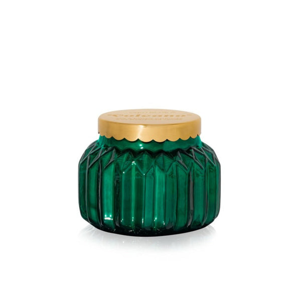 capri BLUE Green Royal Gem Volcano Petite Jar, 8 oz
