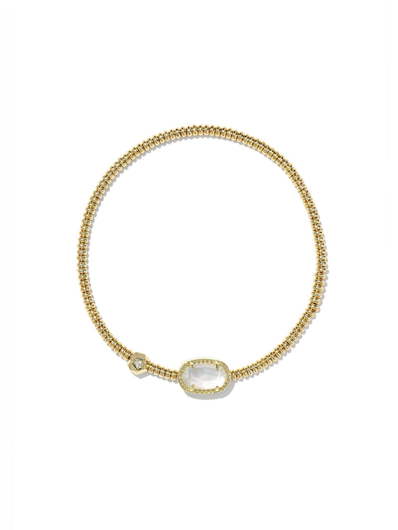 Kendra Scott Grayson Stretch Bracelet - Gold Ivory MOP