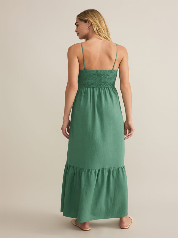 Z Supply Winslet Maxi Dress - Botanical Green