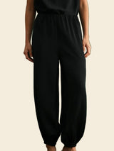 The Satin Sophistication Pant - Black