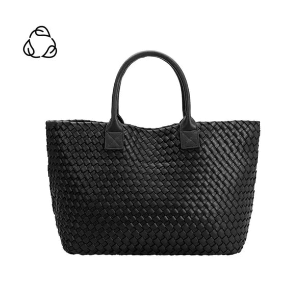 Melie Bianco Norah Recycled Vegan Tote Bag - Black