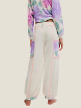 Free People Summer Loving Jogger - Ivory Combo