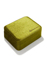 Kendra Scott Mattie Large Case - Peridot Velvet